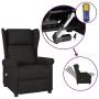 Sillón orejero de masaje eléctrico tela negro de vidaXL, Sillones de masaje eléctricos - Ref: Foro24-3098333, Precio: 256,94 ...