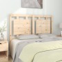 Solid pine wood bed headboard 125.5x4x100 cm by vidaXL, Headboards and footboards - Ref: Foro24-817930, Price: 37,99 €, Disco...