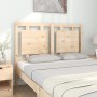 Solid pine wood bed headboard 125.5x4x100 cm by vidaXL, Headboards and footboards - Ref: Foro24-817930, Price: 37,99 €, Disco...