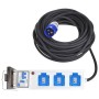 ProPlus Unidad de potencia de tienda de campaña/remolque 20 m 3xSchuko de ProPlus, Cables de alimentación - Ref: Foro24-42473...