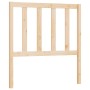 Cabecero de cama madera maciza de pino 106x4x100 cm de vidaXL, Cabeceros y pies de cama - Ref: Foro24-817725, Precio: 31,99 €...