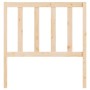 Cabecero de cama madera maciza de pino 106x4x100 cm de vidaXL, Cabeceros y pies de cama - Ref: Foro24-817725, Precio: 31,99 €...