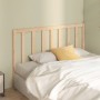 Solid pine wood bed headboard 156x4x100 cm by vidaXL, Headboards and footboards - Ref: Foro24-817745, Price: 43,31 €, Discoun...