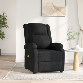 Sillón de masaje eléctrico tela negro de vidaXL, Sillones de masaje eléctricos - Ref: Foro24-3098361, Precio: 270,99 €, Descu...