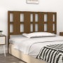 Solid pine wood bed headboard honey brown 140.5x4x100 cm by vidaXL, Headboards and footboards - Ref: Foro24-817988, Price: 66...