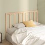 Solid pine wood bed headboard 126x4x100 cm by vidaXL, Headboards and footboards - Ref: Foro24-817680, Price: 29,14 €, Discoun...