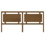 Honey brown solid pine wood bed headboard 205x4x100 cm by vidaXL, Headboards and footboards - Ref: Foro24-817963, Price: 45,9...