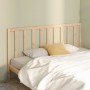 Solid pine wood bed headboard 206x4x100 cm by vidaXL, Headboards and footboards - Ref: Foro24-817710, Price: 45,36 €, Discoun...