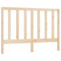 Cabecero de cama madera maciza de pino 141x4x100 cm de vidaXL, Cabeceros y pies de cama - Ref: Foro24-817685, Precio: 45,35 €...