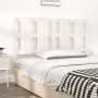 Solid white pine wood bed headboard 140.5x4x100 cm by vidaXL, Headboards and footboards - Ref: Foro24-817986, Price: 56,20 €,...