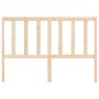 Cabecero de cama madera maciza de pino 141x4x100 cm de vidaXL, Cabeceros y pies de cama - Ref: Foro24-817735, Precio: 55,44 €...