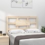 Solid pine wood bed headboard 95.5x4x100 cm by vidaXL, Headboards and footboards - Ref: Foro24-818020, Price: 23,03 €, Discou...