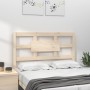 Solid pine wood bed headboard 95.5x4x100 cm by vidaXL, Headboards and footboards - Ref: Foro24-818020, Price: 23,03 €, Discou...