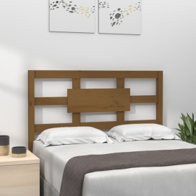 Solid pine wood bed headboard honey brown 80.5x4x100 cm by vidaXL, Headboards and footboards - Ref: Foro24-818018, Price: 37,...