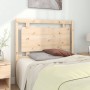 Solid pine wood bed headboard 105.5x4x100 cm by vidaXL, Headboards and footboards - Ref: Foro24-817925, Price: 48,56 €, Disco...