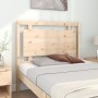 Solid pine wood bed headboard 105.5x4x100 cm by vidaXL, Headboards and footboards - Ref: Foro24-817925, Price: 48,99 €, Disco...