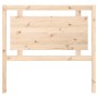 Solid pine wood bed headboard 105.5x4x100 cm by vidaXL, Headboards and footboards - Ref: Foro24-817925, Price: 48,99 €, Disco...