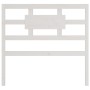 Solid white pine wood bed headboard 80.5x4x100 cm by vidaXL, Headboards and footboards - Ref: Foro24-818016, Price: 44,18 €, ...