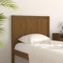 Solid pine wood bed headboard honey brown 105.5x4x100 cm by vidaXL, Headboards and footboards - Ref: Foro24-818078, Price: 51...