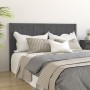 Solid gray pine wood bed headboard 145.5x4x100 cm by vidaXL, Headboards and footboards - Ref: Foro24-818092, Price: 58,99 €, ...