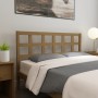 Solid pine wood bed headboard honey brown 165.5x4x100 cm by vidaXL, Headboards and footboards - Ref: Foro24-817903, Price: 47...