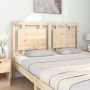 Solid pine wood bed headboard 145.5x4x100 cm by vidaXL, Headboards and footboards - Ref: Foro24-817940, Price: 44,62 €, Disco...