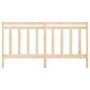 Cabecero de cama madera maciza de pino 186x4x100 cm de vidaXL, Cabeceros y pies de cama - Ref: Foro24-817805, Precio: 49,04 €...