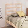 Solid pine wood bed headboard 81x4x104 cm by vidaXL, Headboards and footboards - Ref: Foro24-818115, Price: 37,97 €, Discount: %