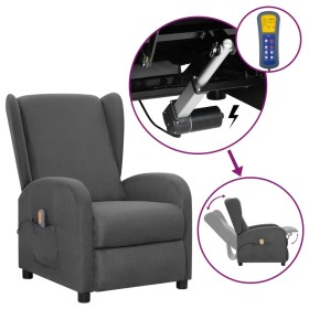 Dark gray fabric lifting massage chair by vidaXL, Electric massage chairs - Ref: Foro24-3098232, Price: 286,99 €, Discount: %