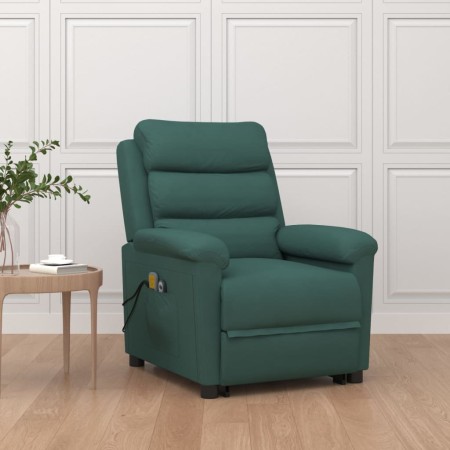 Dark green velvet elevating massage chair by vidaXL, Electric massage chairs - Ref: Foro24-3098308, Price: 409,99 €, Discount: %