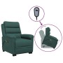 Sillón de masaje elevable terciopelo verde oscuro de vidaXL, Sillones de masaje eléctricos - Ref: Foro24-3098308, Precio: 409...