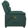 Sillón de masaje elevable terciopelo verde oscuro de vidaXL, Sillones de masaje eléctricos - Ref: Foro24-3098308, Precio: 409...