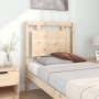 Solid pine wood bed headboard 80.5x4x100 cm by vidaXL, Headboards and footboards - Ref: Foro24-817915, Price: 37,76 €, Discou...