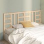 Solid pine wood bed headboard 206x4x100 cm by vidaXL, Headboards and footboards - Ref: Foro24-817860, Price: 45,30 €, Discoun...