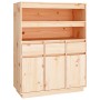 Aparador alto de madera maciza de pino 89x40x116,5 cm de vidaXL, Aparadores - Ref: Foro24-818215, Precio: 232,99 €, Descuento: %