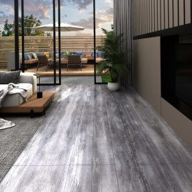 Matte gray wood self-adhesive PVC floor slats 2.51 m² 2 mm by vidaXL, Floors and carpets - Ref: Foro24-342891, Price: 46,69 €...