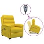 Sillón de masaje elevable terciopelo amarillo de vidaXL, Sillones de masaje eléctricos - Ref: Foro24-3098313, Precio: 410,00 ...