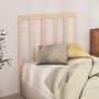 Solid pine wood bed headboard 96x4x100 cm by vidaXL, Headboards and footboards - Ref: Foro24-817720, Price: 23,99 €, Discount: %