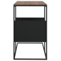 Black plywood side table 55x36x59.5 cm by vidaXL, Coffee table - Ref: Foro24-343104, Price: 40,84 €, Discount: %