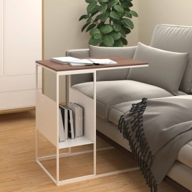 White plywood side table 55x36x59.5 cm by vidaXL, Coffee table - Ref: Foro24-343106, Price: 41,52 €, Discount: %