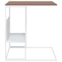 Mesa auxiliar de madera contrachapada blanca 55x36x59,5 cm de vidaXL, Mesas de centro - Ref: Foro24-343106, Precio: 41,52 €, ...