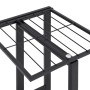 Flower stand 5 heights and wheels black iron 44x23x100cm by vidaXL, Pot stands - Ref: Foro24-343117, Price: 39,75 €, Discount: %