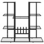 Black iron flower stand 94.5x25x89 cm by vidaXL, Pot stands - Ref: Foro24-343119, Price: 56,60 €, Discount: %