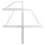 White iron towel rack 95x25x22 cm by vidaXL, Towel racks - Ref: Foro24-343093, Price: 43,45 €, Discount: %