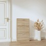 Shoe rack made of plywood in oak color, measuring 59x17x108 cm. by vidaXL, Shoe racks and shoe organizers - Ref: Foro24-34252...