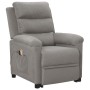 Sillón de masaje elevable tela gris claro de vidaXL, Sillones de masaje eléctricos - Ref: Foro24-3098269, Precio: 341,15 €, D...