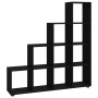 Black plywood ladder-shaped shelf 142 cm by vidaXL, Bookcases and shelves - Ref: Foro24-342597, Price: 136,99 €, Discount: %