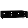 Black plywood TV cabinet 120x40.5x35 cm by vidaXL, TV Furniture - Ref: Foro24-342617, Price: 116,15 €, Discount: %