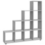 Sonoma gray plywood ladder-shaped shelving unit by vidaXL, Bookcases and shelves - Ref: Foro24-342601, Price: 133,99 €, Disco...