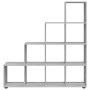 Sonoma gray plywood ladder-shaped shelving unit by vidaXL, Bookcases and shelves - Ref: Foro24-342601, Price: 133,99 €, Disco...